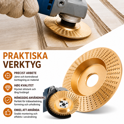 WoodMaster™ | Pro Kit - Förvandla din vinkelslip till ett precisionsverktyg