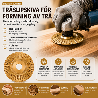 WoodMaster™ | Pro Kit - Förvandla din vinkelslip till ett precisionsverktyg